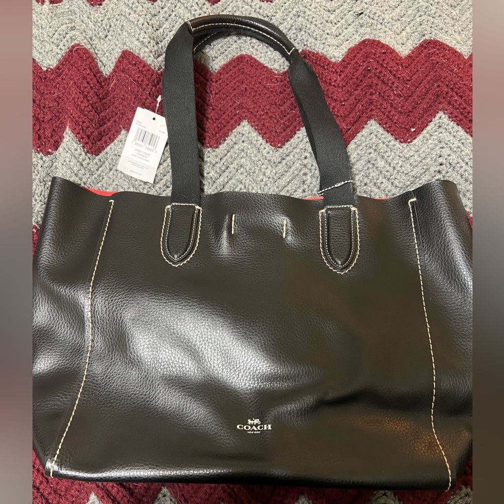 Black Coach Tote